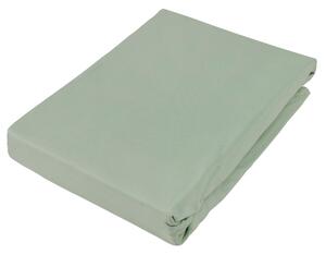 BOXSPRINGOVÉ PROSTĚRADLO, žerzej, zelená, 90/220 cm Novel - Prostěradla