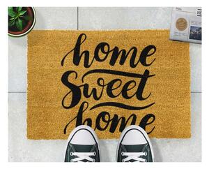 Rohožka z přírodního kokosového vlákna Artsy Doormats Home Sweet Home, 40 x 60 cm