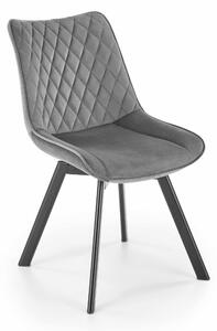 Jídelní židle Kitka (černá + šedá). 1049370