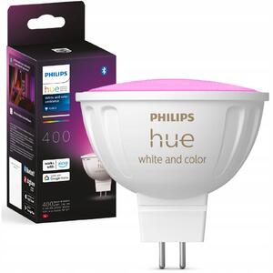 LED žárovka GU5.3 MR16 6,3W 400lm 2000 - 6500K TW + RGB Smart PHILIPS HUE