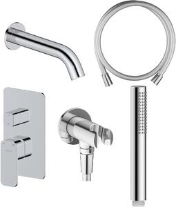 Sada vanová baterie Oltens Hadsel 34108100, výtok baterie Oltens Molle 39100100, 37102100, 39304100, 37200100