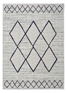 Krémovo-modrý venkovní koberec Universal Elba, 80 x 150 cm