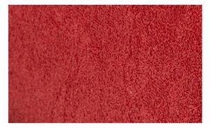 Froté prostěradlo - Červená Velikost: 90-100 x 200 cm