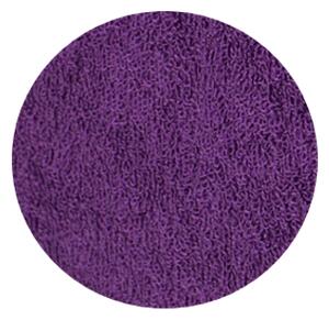 Froté prostěradlo - Tmavě fialová Velikost: 90 x 200 cm
