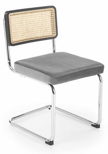 Jídelní židle Klup (černá + šedá). 1049456