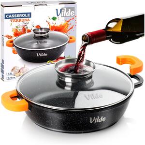 Tradiční pánev Vilde Terruna Aroma 28 cm hliníková