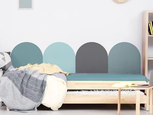 FUGU Ochrana zdi za postelí - Obloučky Blue