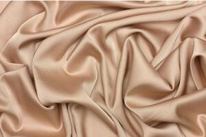 Saténové umělé hedvábí | Silky Armani - Tělová růžová