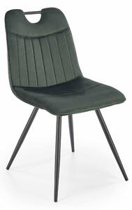 Jídelní židle Kegy (tmavě zelená). 1049479
