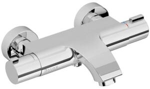 Ravak Termo vanová baterie na stěnu s termostatem chrom X070046
