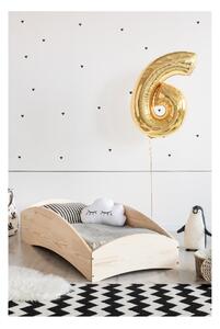 Dětská postel z borovicového dřeva Adeko BOX 6, 100 x 200 cm