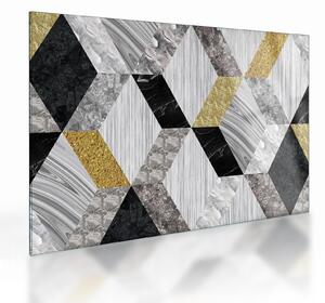 Skleněný obraz - Texturovaný dekor (70x50 cm)