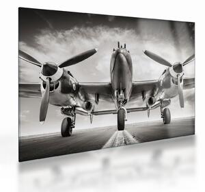 Skleněný obraz - Warbird (70x50 cm)