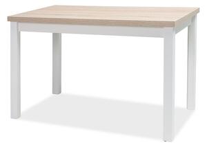 Jídelní stůl Alfred (dub + bílá) (pro 4 osoby). 1049848