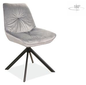 Jídelní židle Becki (šedá + černá). 1049990