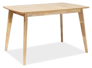 Rozkládací jídelní stůl 120-160 cm Belkis (dub + dub) (pro 4 až 6 osob). 1049993