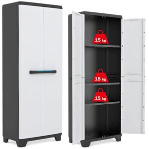 Skříň Hospodářská garáž Keter plast 3 police 15 kg 173x68x39 cm Lineární