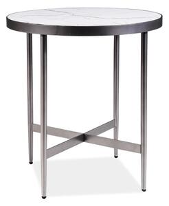 Konferenční stolek Daphine (mramor bílý + šedá). 1050108
