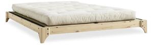Dvoulůžková postel z borovicového dřeva s roštem 140x200 cm Elan – Karup Design