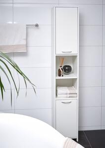 Casaria Koupelnová sestava 3-dílná (vysoká skříň 2x, skříň pod umyvadlo), bílá 992292