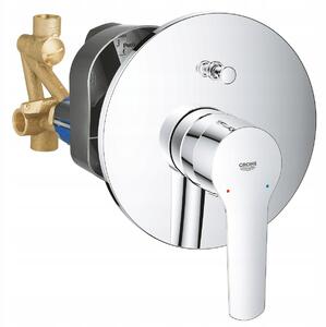 Podomítková vanová a sprchová baterie Grohe Start stříbrná