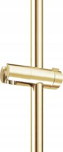 Sprchová kovová tyč s držákem na ruční sprchu REA 01 - 70 cm - zlatá