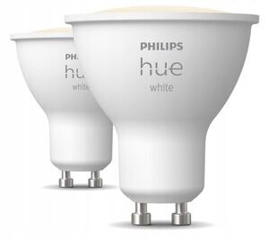 LED žárovka Philips HUE GU10 4.2W = 50W SMART White STMÍVATELNÁ 2 ks