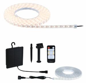 PAULMANN LED pásek solární vč. dálkový ovladač 5m IP44 2,8W 51lm/m 60 LEDs/m 3000K