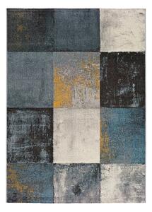 Tmavě šedý koberec Universal Adra Azulo, 133 x 190 cm