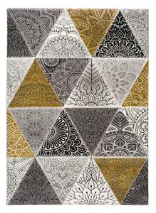 Šedo-žlutý koberec Universal Amy Grey, 120 x 170 cm