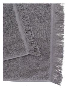 Sada 2 antracitově šedých ručníků ze 100% bavlny Bonami Selection, 50 x 90 cm