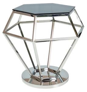 Konferenční stolek Reina (sklo + chromová). 1050773