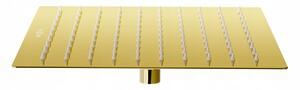 Sprchová dešťová hlavice MEXEN SLIM - čtvercová - 25x25 cm - zlatá