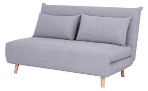 Sedačka futon Susan (šedá). Akce -6%