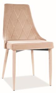 Barová židle Tilda (světlohnědá + černá). 1050919