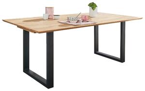 JÍDELNÍ STŮL, divoký dub, 140/90/75 cm P & B - Jídelní stoly, Online Only