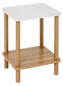 Stolek 5five Simply Smart obdélníkový 34 x 29,5 x 44 cm bílý