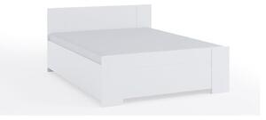Manželská postel 160 cm Bonaparte P (bílá) (s roštem). 1051450