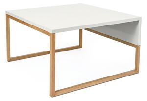 Bílý konferenční stolek Woodman Cubis