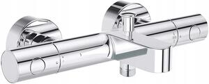 Vanová a sprchová baterie Grohe dvouručková nástěnná s termostatem