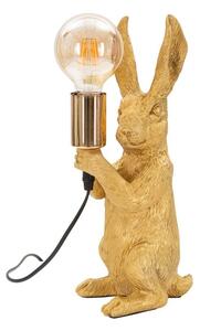 Stolní lampa ve zlaté barvě (výška 35,5 cm) Rubbit – Mauro Ferretti