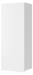 Závěsná vitřína Calabria PION (bílá matná + lesk bílý). 1051522