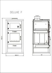 ЕЕК А - Sporák s pečicím prostorem Victoria Deluxe F - 11,3 KW