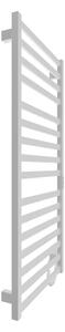 Koupelnový žebříkový radiátor HF OXFORD 255W/230V 117x53 cm bílá pravá