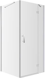 Omnires Manhattan sprchový kout 100x90 cm obdélníkový chrom lesk/průhledné sklo MH1090CRTR