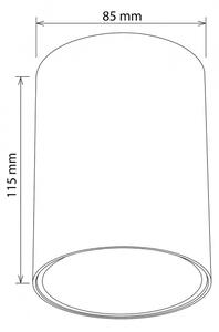 Brilagi - Bodové svítidlo TRINE 1xGU10/30W/230V burgundy