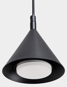 Brilagi - Lustr na lanku CONE SINGLE 1xGX53/15W/230V černá