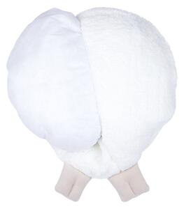 BELLATEX Tvarovaný polštářek ovečka bílá Ovečka průměr 40 cm
