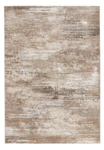 Hnědo-krémový koberec Elle Decoration Arty Trappes, 80 x 150 cm
