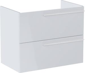 Roca Ella skříňka 78.5x44.6x63.5 cm pod umyvadlo závěsná bílá A857770806